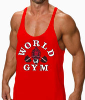 World Gym Stringer Tanks